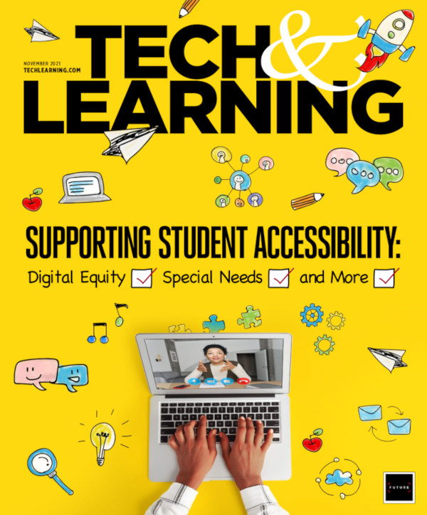 November magazine cover with student accessibility