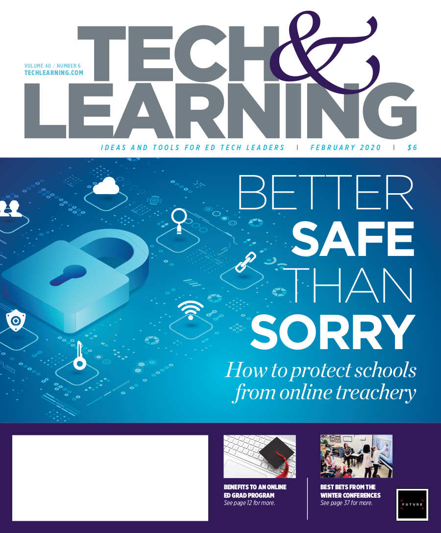 Tech&Learning's February 2020 cover