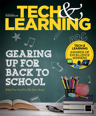Tech & Learning September 2022 magazine cover